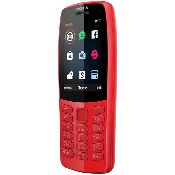 Nokia 210 Dual Sim - Κόκκινο image 1