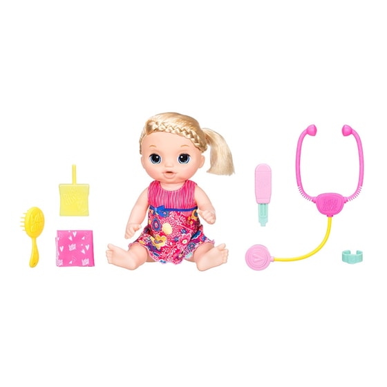 Baby Alive Feel Better Baby Blonde -μωρουλι-αρρωστουλι C0957 image 0