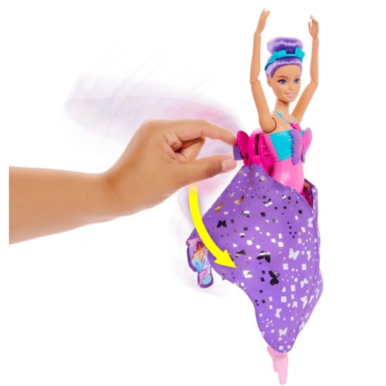Κούκλα Barbie Μεταμόρφωση Μπαλαρίνα Πεταλούδα (HXJ10) image 3