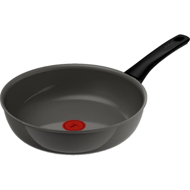 Αντικολλητικό Τηγάνι Wok Κεραμικό TEFAL G0177702 26 cm Μαύρο