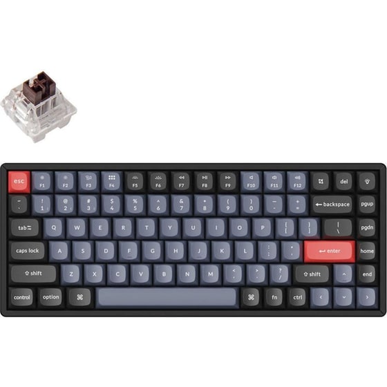 Keychron K2PJ3 Gaming Ασύρματο Μηχανικό Πληκτρολόγιο RGB (US) image 0