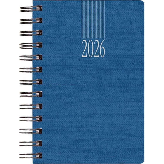 Ημερολόγιο Ημερήσιο 2026 Θεοφύλακτος 12M Kashmir Indiana Μπλε image 0