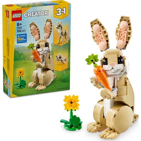 LEGO® Creator 3σε1 Χαριτωμένο Κουνέλι (31162) image 6