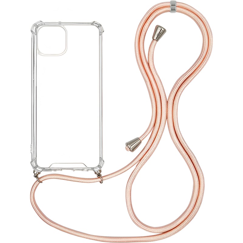 Θήκη Apple iPhone 14 - Sonique Armor Clear - Ροζ Σατινέ