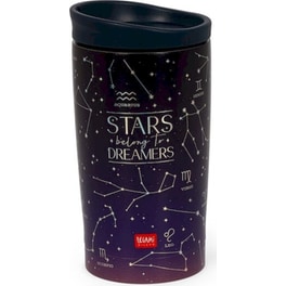 Κούπα Θερμός Legami Stars Hot & Cold 275 ml Μαύρο