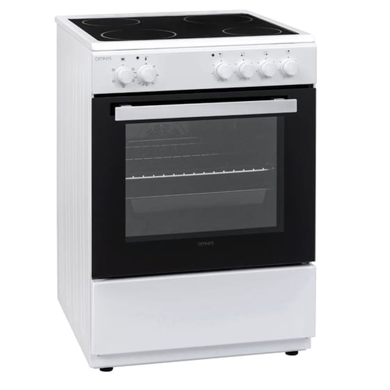 OMNYS CWH-65 69 Lt Λευκό Ηλεκτρική Κουζίνα Κεραμική image 0