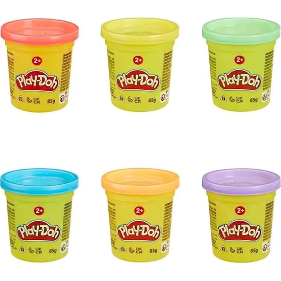 Hasbro Play-Doh 6 Σχέδια 1 Τμχ - Τυχαία Επιλογή Σχεδίου (G0510) image 0