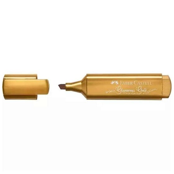 Μαρκαδόρος Υπογράμμισης Faber Castell Χρυσό 2.0 mm image 0