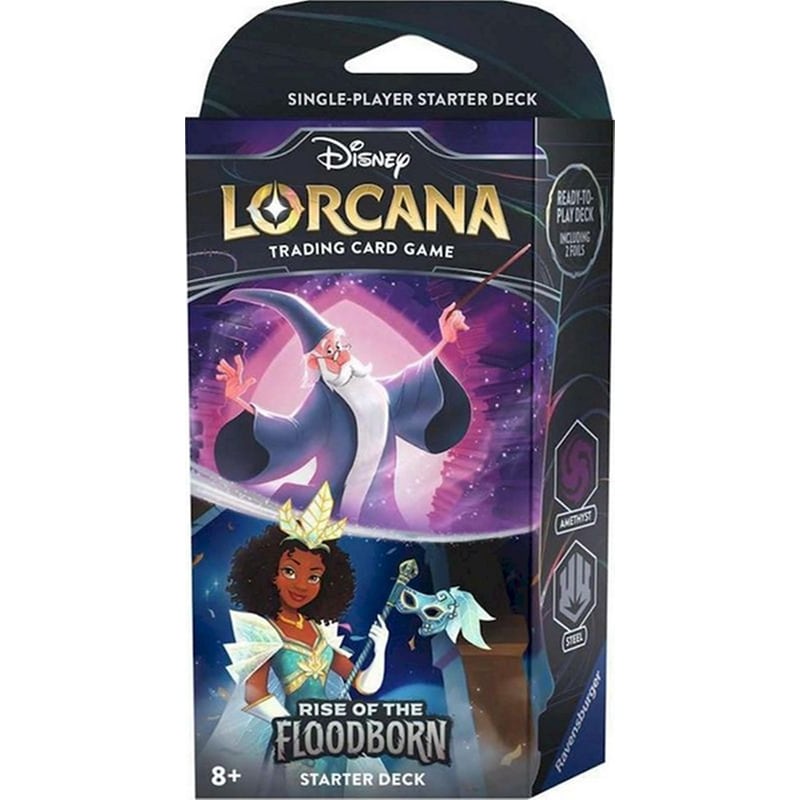 Lorcana Tcg - Rise Of The Floodborth: Starter Deck (Amethyst And Steel)