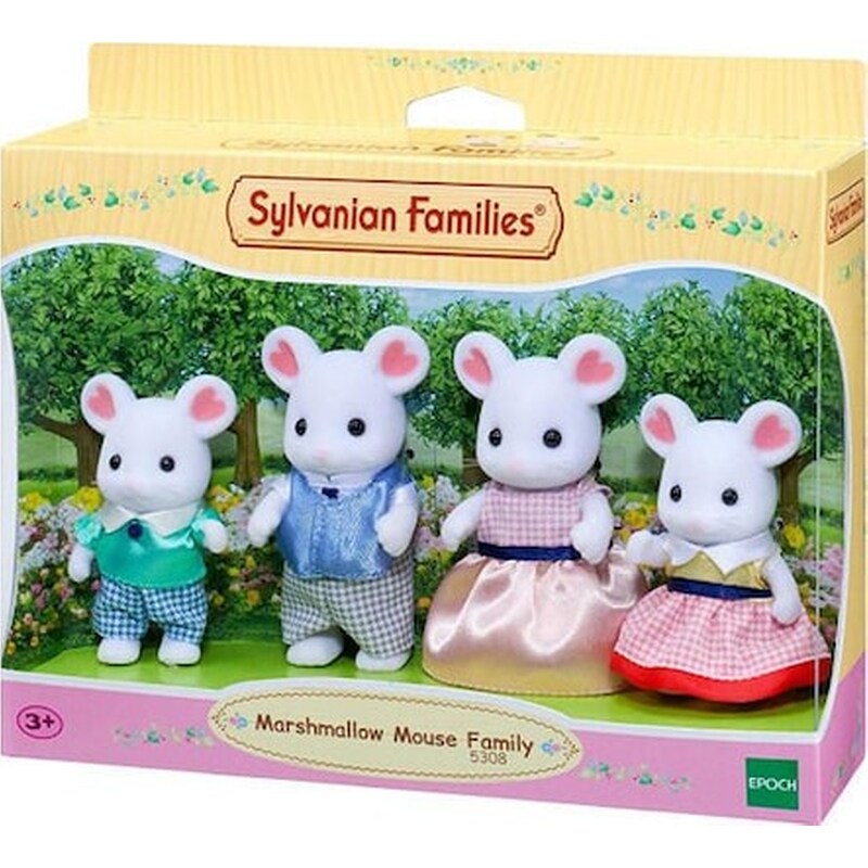 Sylvanian Families: Marshmallow Mouse Family (5308)