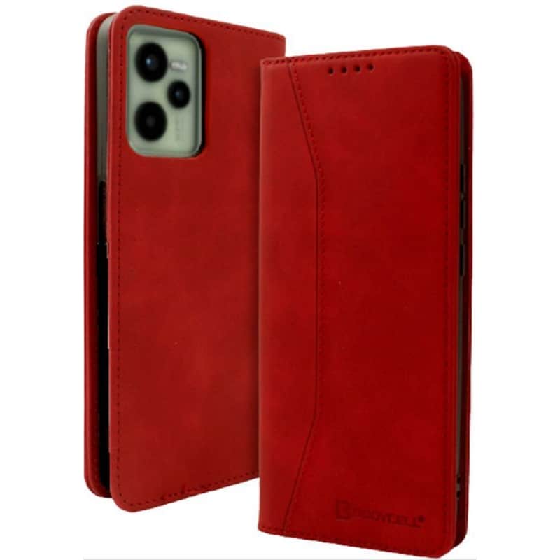 BODYCELL Θήκη Realme C35 - Bodycell Πορτοφόλι - Red