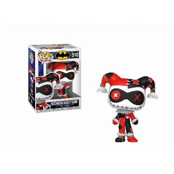 Funko Pop! DC Super Heroes-Patchwork Harley Quinn #510 image 0