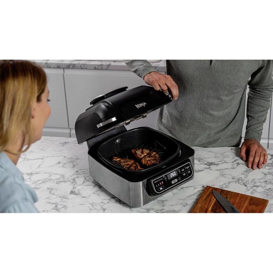 NINJA AG301EU 1750W 5.8L Ασημί Φριτέζα Αέρος image 6