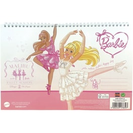 Μπλοκ Ζωγραφικής Gim Α4 30Φ. Barbie
