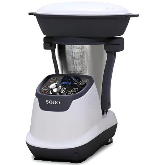 Πολυμάγειρας SOGO BAT-SS-14545 800 W 1.75 L Λευκό image 0