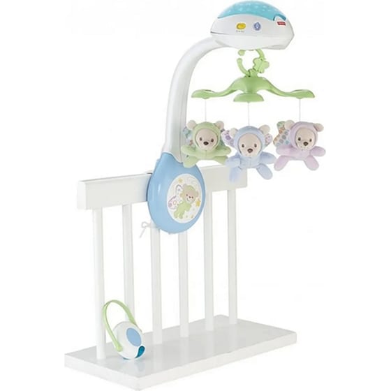 Fisher Price Περιστρεφόμενο Μόμπιλε Κούνιας & Καροτσιού με Αρκουδάκια, Μουσική & Προτζέκτορα (CDN41) image 2