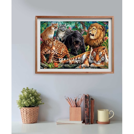 Παζλ Clementoni High Quality Collection Αγριόγατες - Compact Box (500 Κομμάτια) image 3