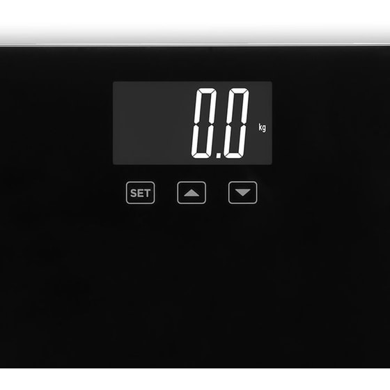 Ψηφιακή Ζυγαριά Σώματος Life Cardio με Λιπομετρητή Μαύρο image 2