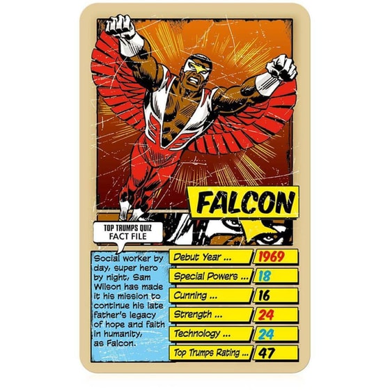 Τράπουλα Marvel Comics Retro Top Trumps Card Game image 2