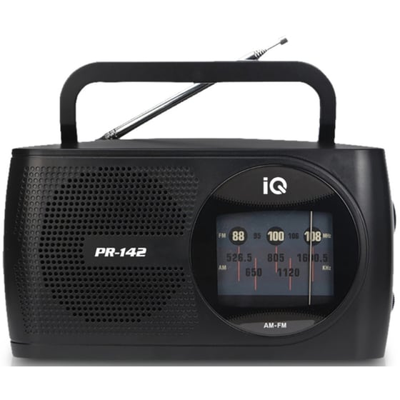 Φορητό Radio IQ PR-142 - Μαύρο image 0