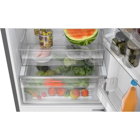 BOSCH KGN49OCAF Total No Frost 440 Lt Anthracite Steel Ψυγειοκαταψύκτης image 3