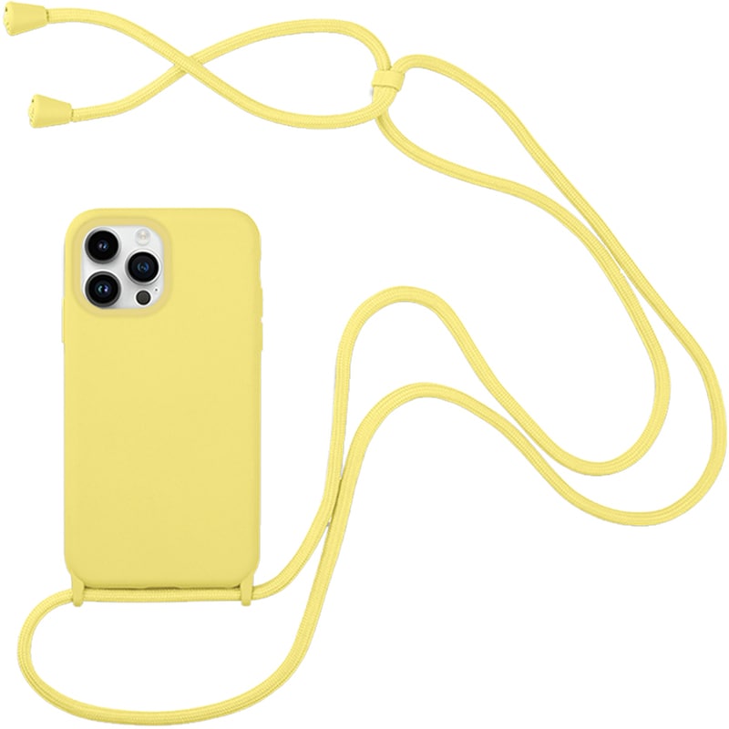 MY COLORS Θήκη Apple iPhone 14 Pro Max - My Colors CarryHang Strap - Κίτρινο