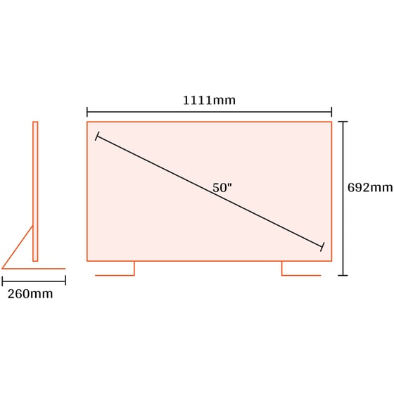 Thomson QLED 50" 4K Android Τηλεόραση 50QA2S13 image 1