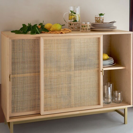 Μπουφές Spitishop 100x40x78.5 cm - Μπέζ image 3