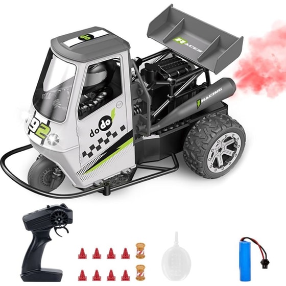 Τηλεκατευθυνόμενο Αγωνιστικό Drift Τρίκυκλο 24 Km/h image 0