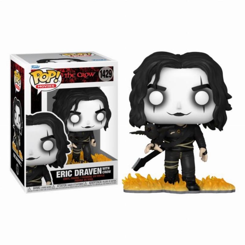 FUNKO Funko Pop! Movies - The Crow - Eric Draven with Crow #1429