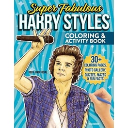 Super Fabulous Harry Styles Coloring & Activity Book