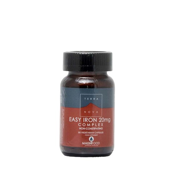 Μέταλλα Terranova Easy Iron Complex 20mg - 50 κάψουλες image 0