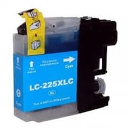 Συμβατό Brother Lc225XL Κυανό Μελάνι Εκτυπωτή