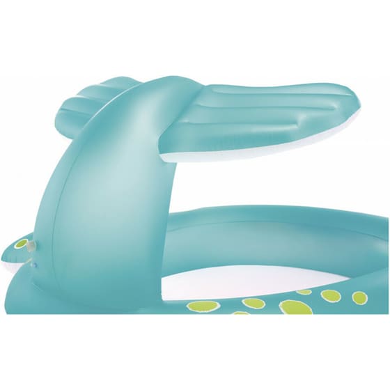 Φουσκωτή Παιδική Πισίνα Intex Whale Spray 200Lt - Μπλε image 1