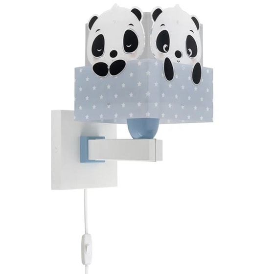 Παιδικό Φωτιστικό Τοίχου Ango Panda 63169T - Γαλάζιο image 3
