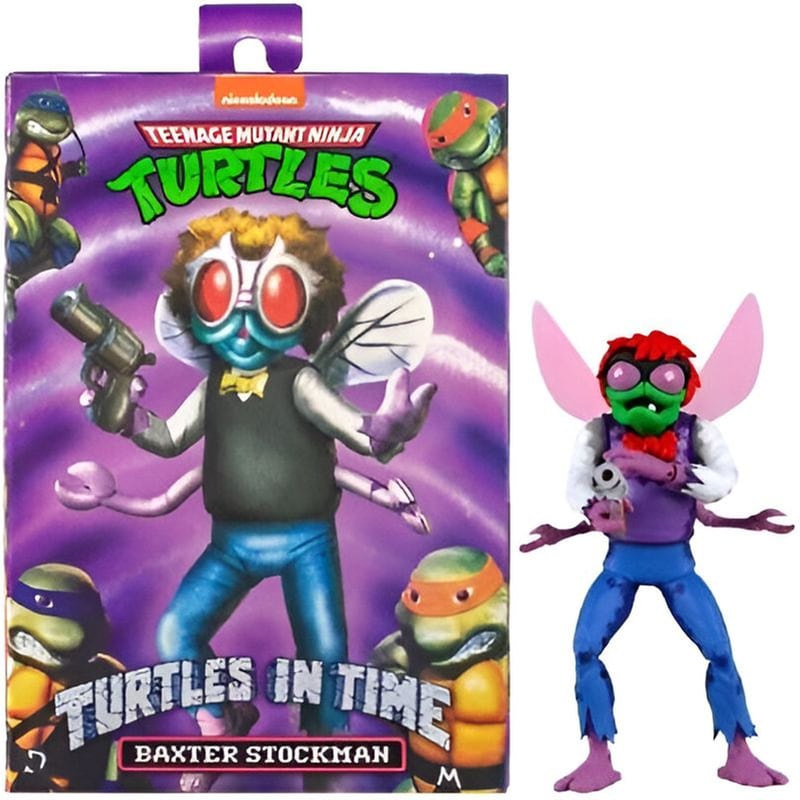 Φιγούρα NECA Teenage Mutant Ninja Turtles Baxter Stockman 18 cm φωτογραφία