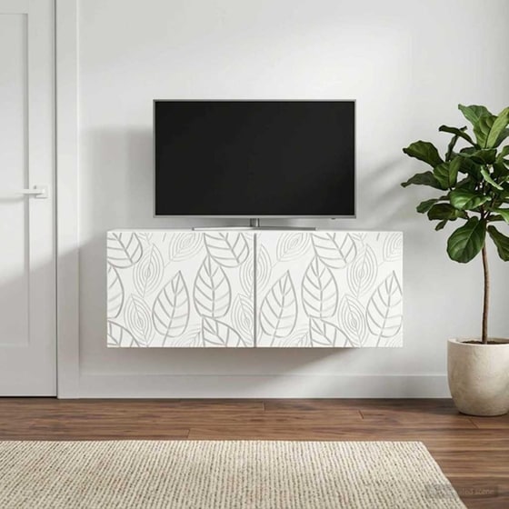 Επιτοίχιο Έπιπλο Τηλεόρασης VidaXL 98x31 cm image 1
