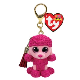 Λούτρινο TY Κλιπ Mini Boos Patsy Σκυλάκι Κανίς Ροζ (7cm) 1607-25073