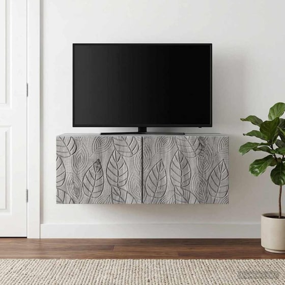 Επιτοίχιο Έπιπλο Τηλεόρασης VidaXL 98x31 cm image 2