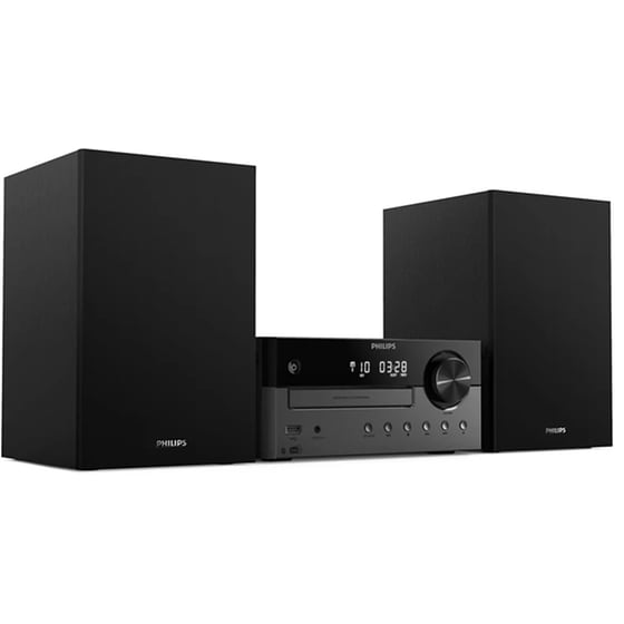 Ηχοσύστημα Philips TAM4505 2.0 60W Με CD/Digital Media Player/DAB+ - Μαύρο image 2