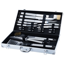 BORMANN BBQ1015 18 τμχ Inox Σετ Εργαλείων Ψησίματος