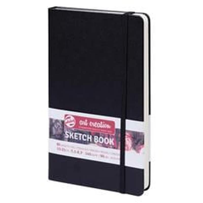 Talens Sketch Book Μαύρο 80φυλ. 13x21εκ. 140 Γρ.