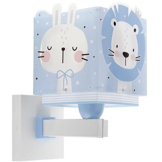 Παιδικό Φωτιστικό Τοίχου Ango Baby Jungle 63119T - Γαλάζιο image 0