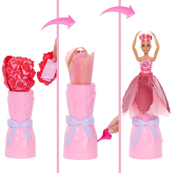 Barbie Petal Pop: Κόκκινο Τριαντάφυλλο image 2
