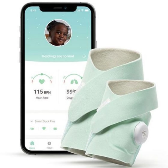 Baby Monitor Owlet Smart Sock 3 Plus - Mint image 2