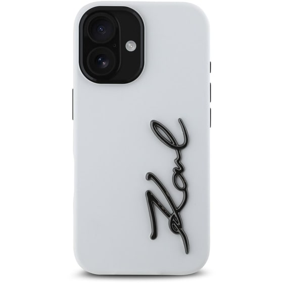 Θήκη Apple Iphone 16 -Karl Lagerfeld - Λευκό image 1