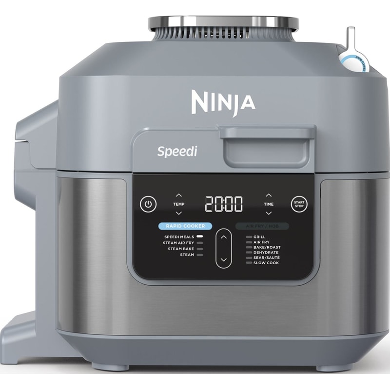 NINJA Φριτέζα Αέρος NINJA ON400EU Speedi με Καπάκι 1760 W 5.7 L - Γκρι