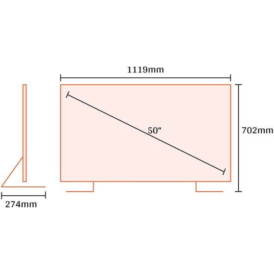 Hisense LED 50" 4Κ Smart Τηλεόραση 50A6Q image 2