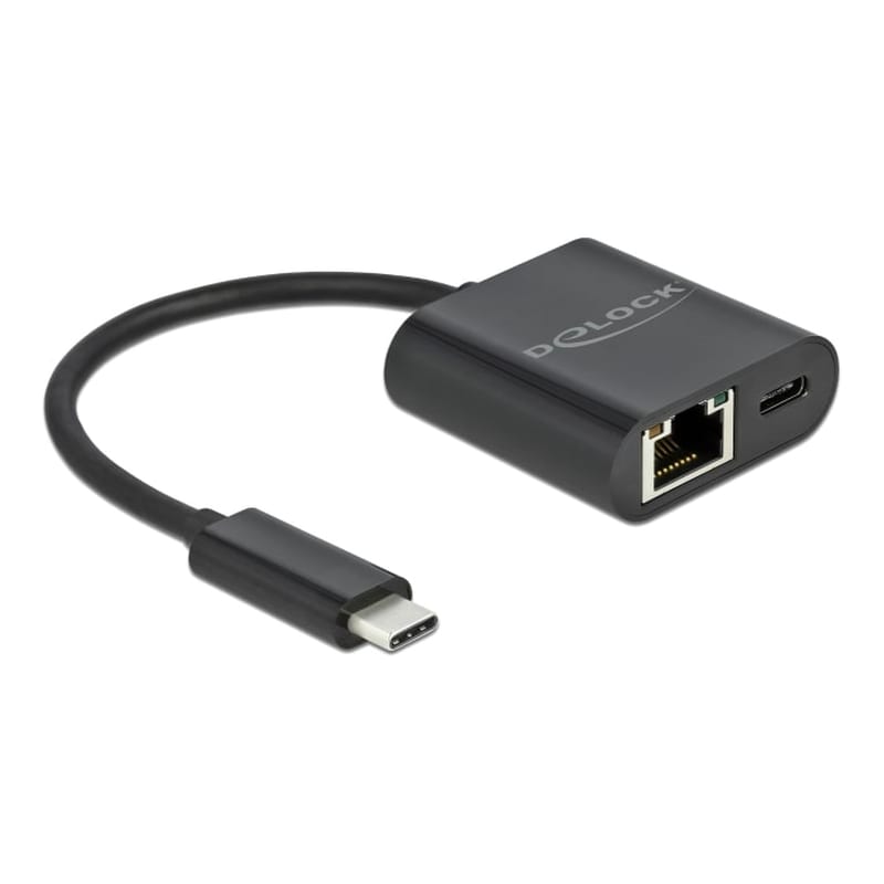 Αντάπτορας DeLock USB-C Male σε Ethernet Female