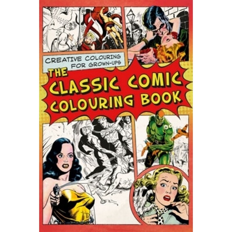 Classic Comic Colouring Book